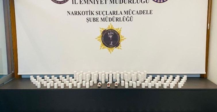 Samsun'da Uyuşturucu Hap Ele Geçirildi