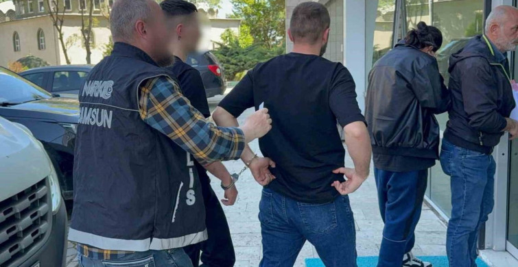 Samsun'da Uyuşturucu Operasyonları: 8 Gözaltı