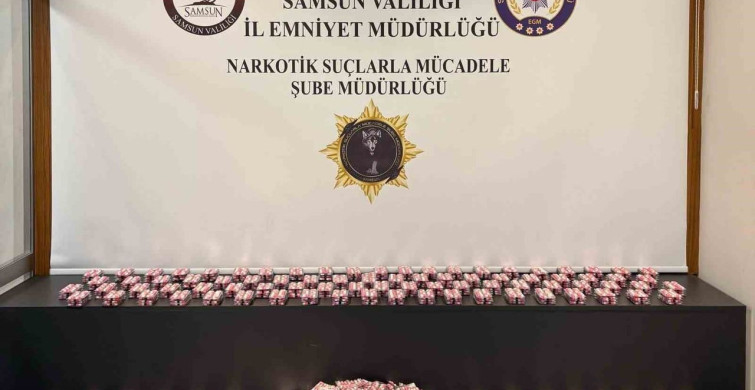 Samsun'da Uyuşturucu Operasyonu: 15 Bin 750 Hap Ele Geçirildi