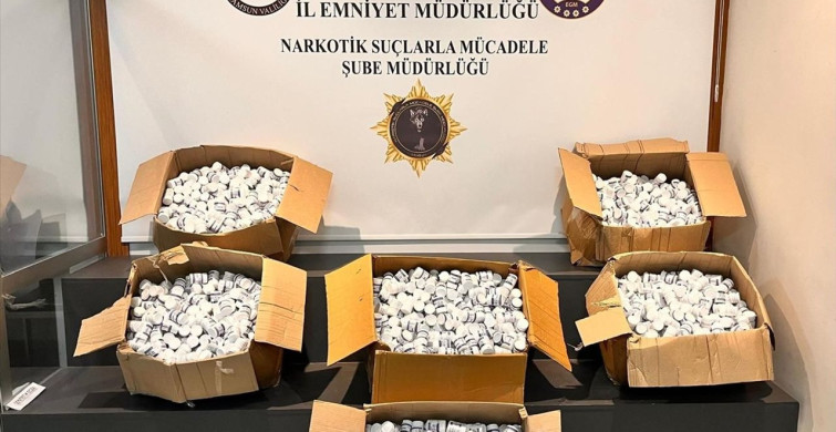 Samsun'da Uyuşturucu Operasyonu: 153 Bin Sentetik Ecza Ele Geçirildi