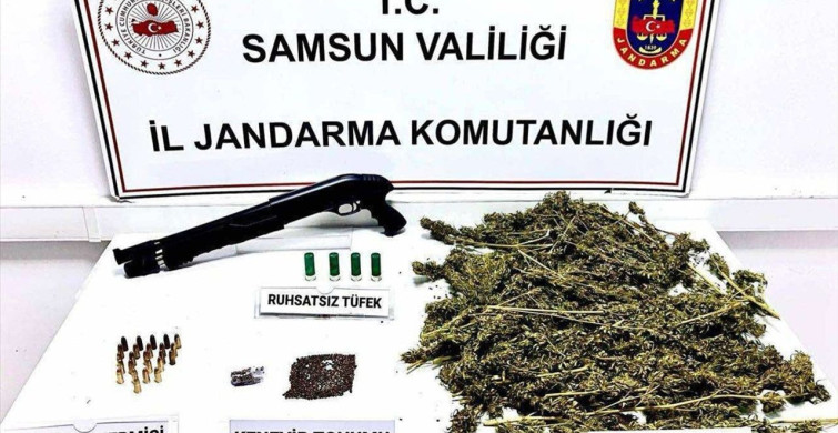 Samsun'da Uyuşturucu Operasyonu: 2,5 Kilogram Esrar Ele Geçirildi