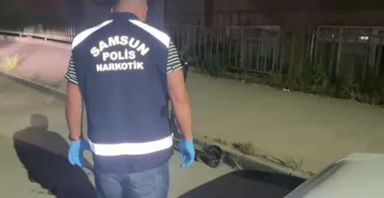 Samsun'da uyuşturucu operasyonu: Elektrikli scooter'da fubinica bulundu