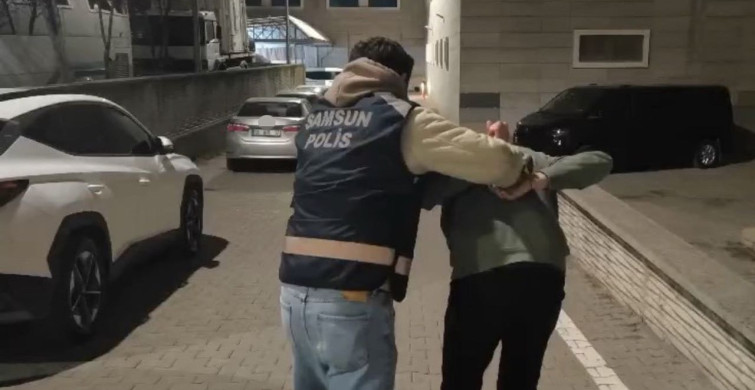 Samsun'da uyuşturucu suçlarından aranan iki hükümlü yakalandı