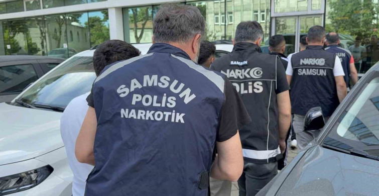 Samsun'da uyuşturucu ticaretinden 4 kişi adliyeye sevk edildi