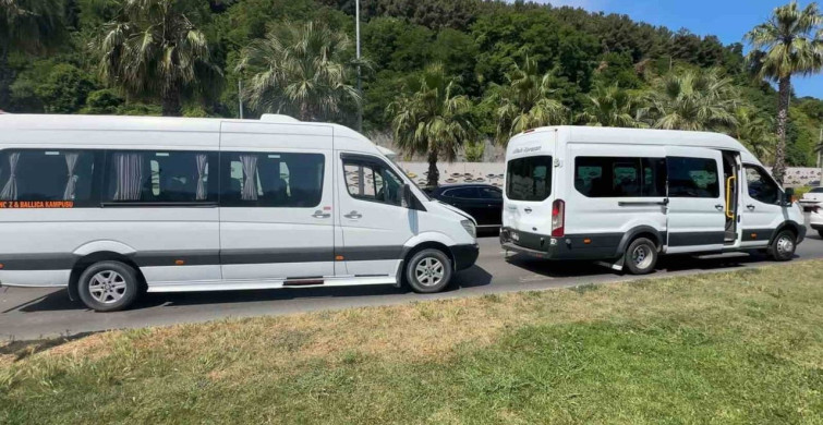 Samsun'da zincirleme trafik kazası: 1 yaralı