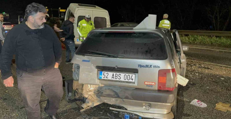 Samsun'da Zincirleme Trafik Kazası: 6 Yaralı