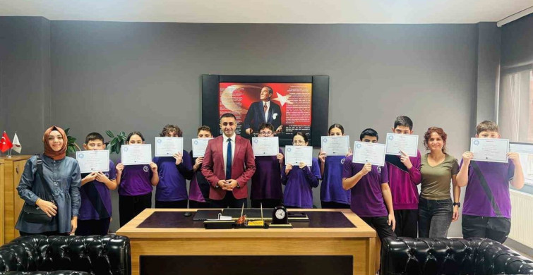 Samsun'daki Atatürk Ortaokulu'ndan Su ve Çevre Bilinci Projesi