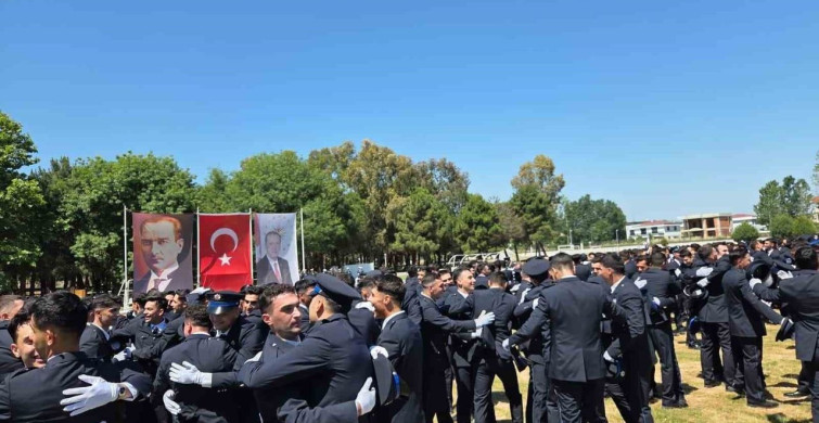 Samsun'dan emniyet teşkilatına 380 yeni polis adayı katıldı