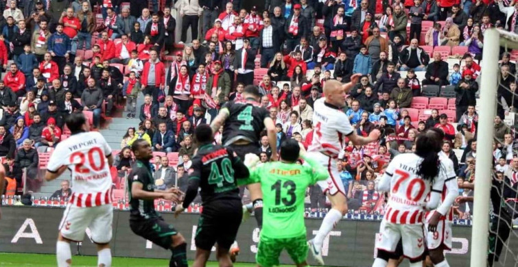 Samsunspor ve Konyaspor'dan Eşitlik Maçı