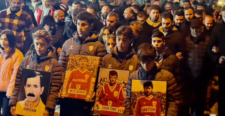 Samsunspor'dan Futbol Şehitlerine Saygı Yürüyüşü