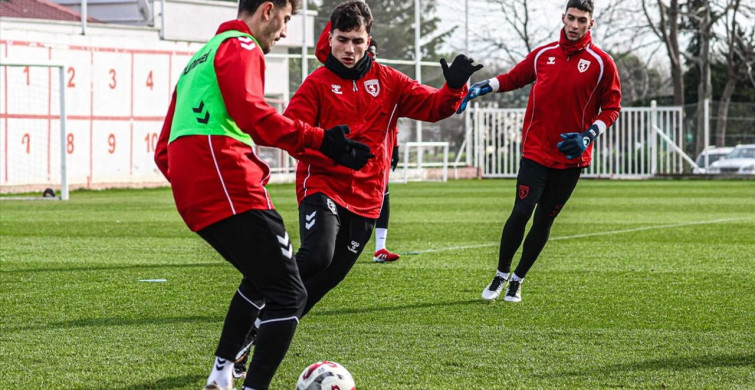 Samsunspor'un Gençlerbirliği Maçı Hazırlıkları Devam Ediyor