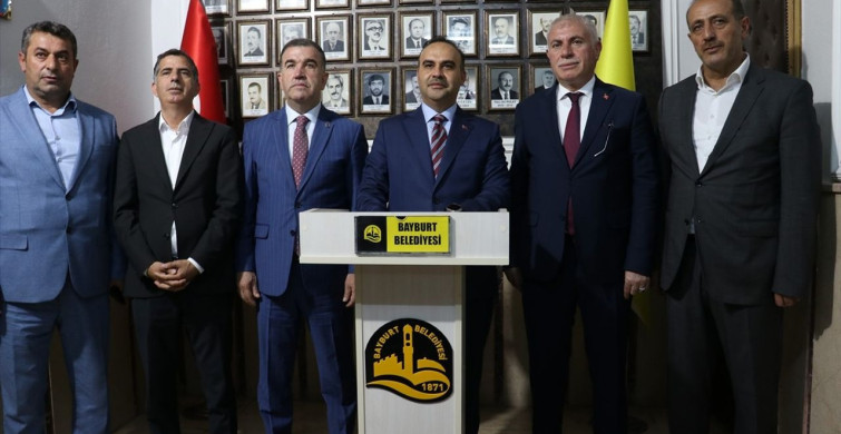 Sanayi ve Teknoloji Bakanı Kacır Bayburt'ta Açıklamalarda Bulundu