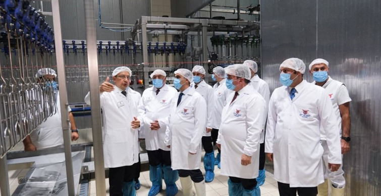 Sanayi ve Teknoloji Bakanı Kacır, Erzincan Tavuk Kombinası'nı İnceledi