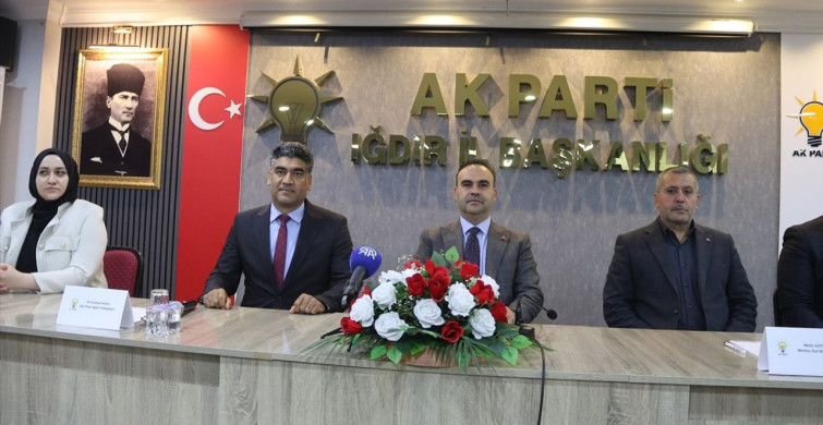 Sanayi ve Teknoloji Bakanı Kacır, Iğdır'da Önemli Açıklamalarda Bulundu