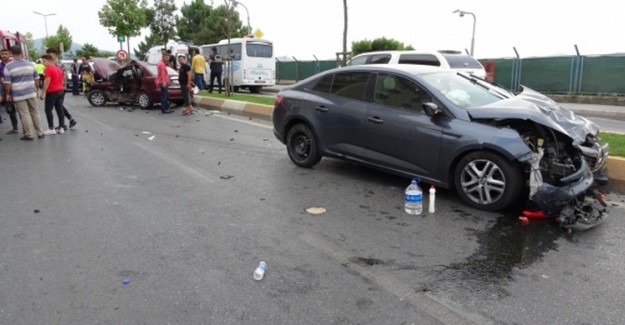Sancaktepe'de Aşırı Hız Kazaya Sebep Oldu