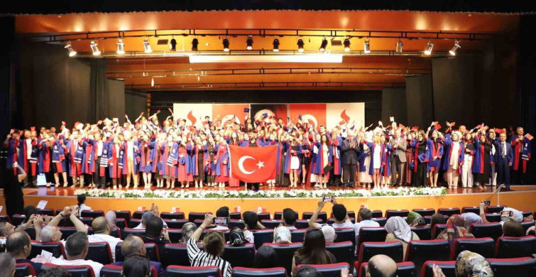 Sanko Üniversitesi mezuniyet töreninde gurur dolu anlar