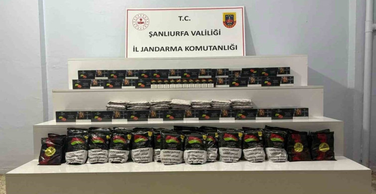 Şanlıurfa'da 82 Kilogram Kaçak Nargile Tütünü Ele Geçirildi