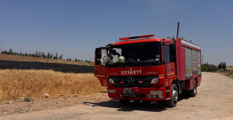 Şanlıurfa'da anız yangınlarına ilişkin 14 şüpheli gözaltına alındı
