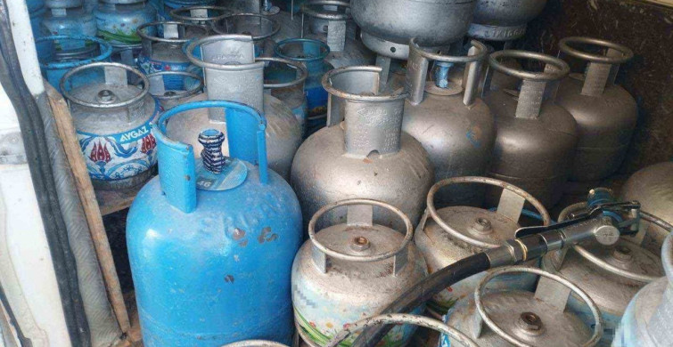 Şanlıurfa'da jandarma denetiminde usulsüz tüp dolumu belirlendi