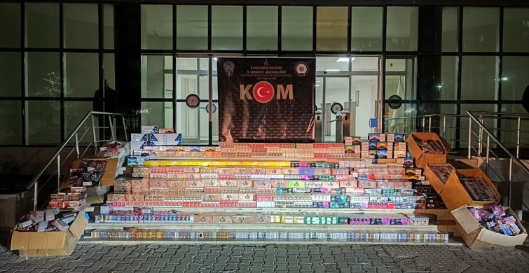 Şanlıurfa'da Kaçak Sigara Operasyonu: 3 Gözaltı