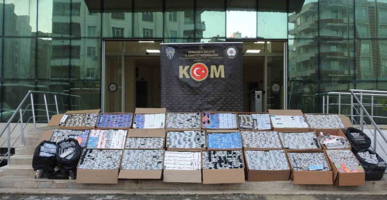 Şanlıurfa'da Kaçak Sigara Operasyonu: 30 Bin Paket Ele Geçirildi