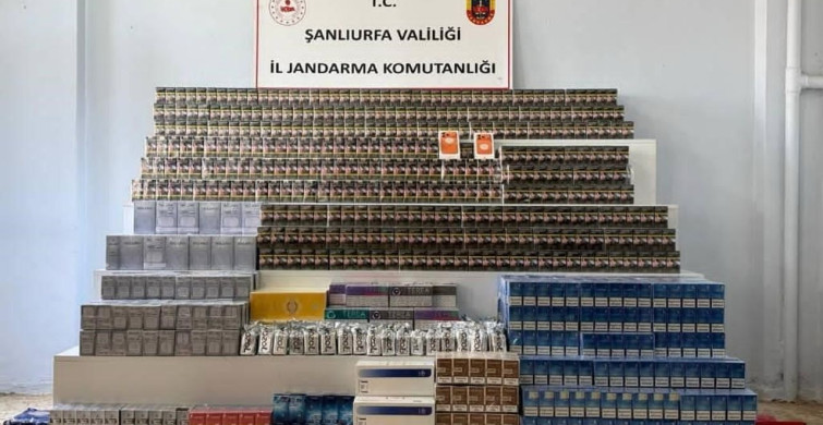 Şanlıurfa'da Kaçakçılık Operasyonu: 30 Gözaltı