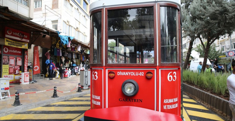Şanlıurfa'da Nostaljik Tramvaylar Hizmete Girdi