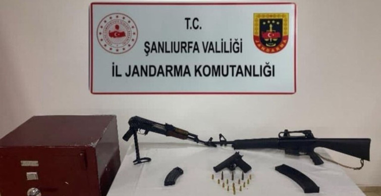 Şanlıurfa'da Ruhsatsız Silah Operasyonu