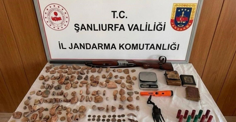 Şanlıurfa'da tarihi eser kaçakçılığı: 1 gözaltı
