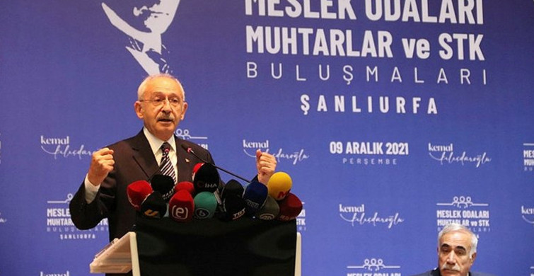 Şanlıurfa'da Temsilcilerle Bir Araya Gelen Kılıçdaroğlu'ndan Fındık Gafı!