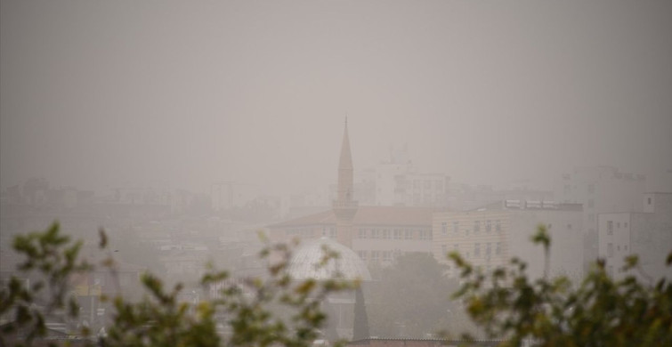 Şanlıurfa'da Toz Taşınımı Hayatı Olumsuz Etkiliyor