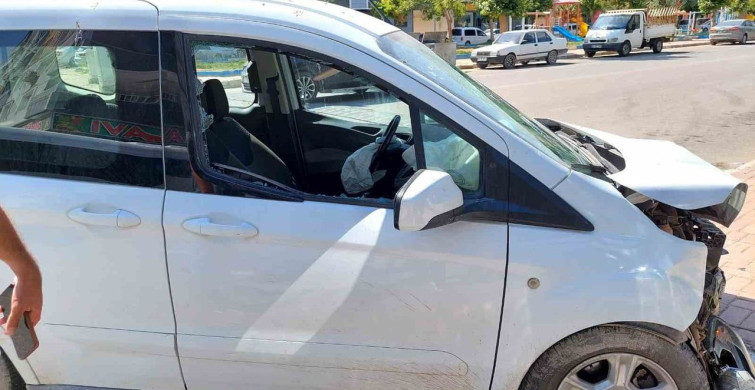 Şanlıurfa’da trafik kazasında 2 kişi yaralandı
