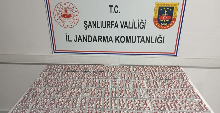 Şanlıurfa'da Uyuşturucu Hap Operasyonu