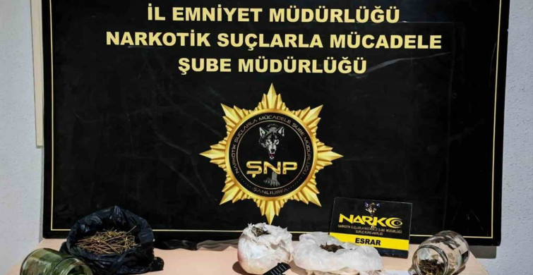 Şanlıurfa'da uyuşturucu operasyonu: 5 gözaltı
