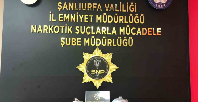 Şanlıurfa'da Uyuşturucu Operasyonu: 6 Kilo 800 Gram Ele Geçirildi