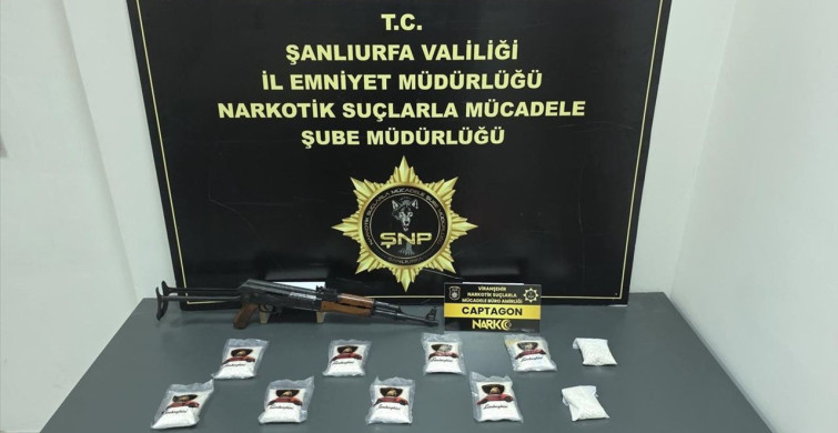 Şanlıurfa'da Uyuşturucu Operasyonu: 9 Bin Hap Ele Geçirildi