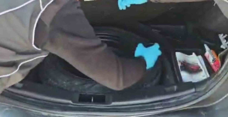 Şanlıurfa'da Yedek Lastikten Uyuşturucu Çıktı