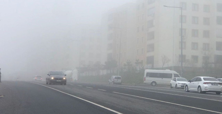 Şanlıurfa'da Yoğun Sis Hayatı Olumsuz Etkiledi