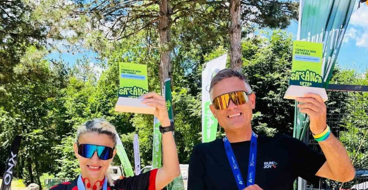 Sapanca ultra maratonu’na Eskişehirli sporcular damga vurdu
