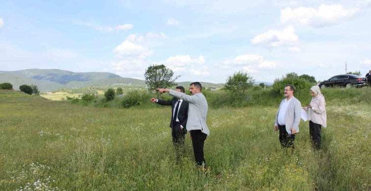 Saraydüzü’nde çeltik kurutma tesisi için çalışmalar başladı