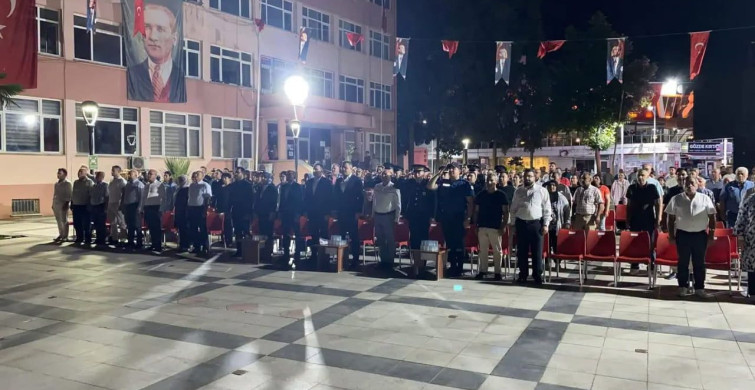 Sarıgöl'de 15 Temmuz anması gerçekleştirildi