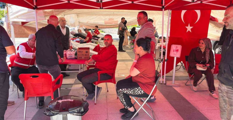 Sarıgöl'de Hediyeli Kan Bağışı Kampanyası