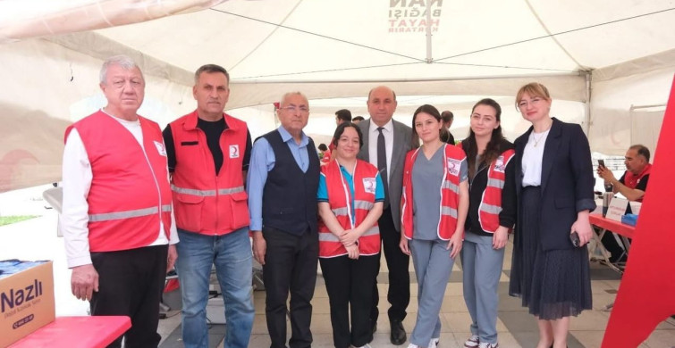 Sarıgöl'de Kan Bağışı Kampanyasına Büyük İlgi