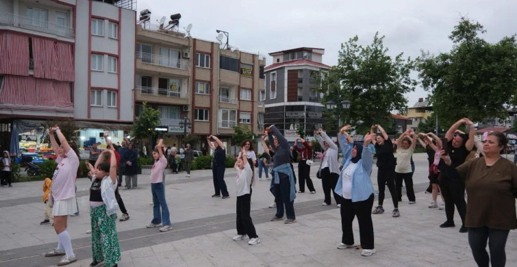 Sarıgöl'de Müzikli Spor Şöleni