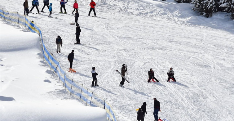 Sarıkamış Kayak Merkezi Yoğun İlgi Görüyor