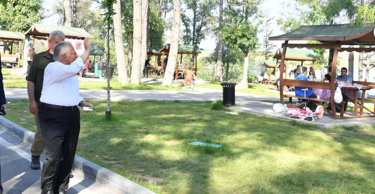 Sarımsaklı Barajı Mesire Alanı’nda Yenileme İncelemesi