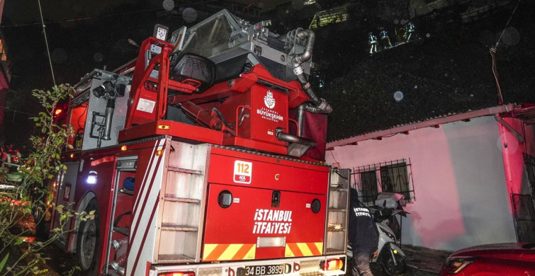 Sarıyer'de Gecekondu Yangını: 4 Yaralı