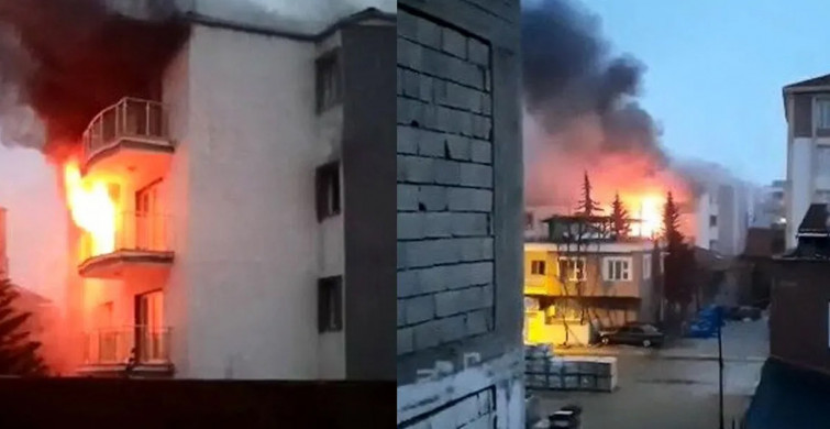 Şarja bırakılan telefon yangına neden oldu: Daireyi ateş topuna çevirdi