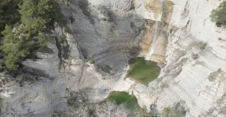 Şarlayan Şelalesi Yaz Sonrası Yeniden Canlandı
