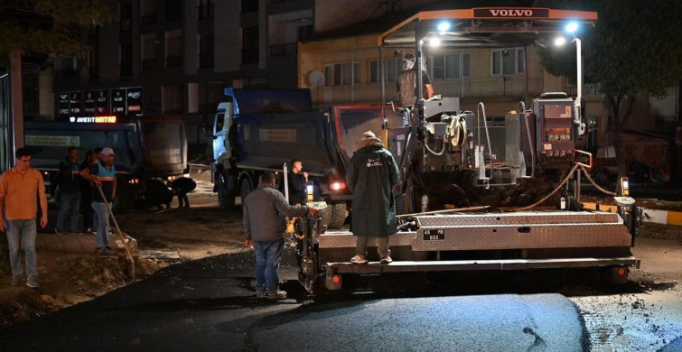 Saruhanlı'da Altyapı Çalışmaları Sürüyor